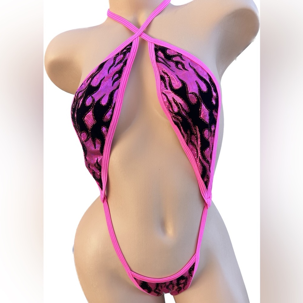 Exotic dance wear Stripper Outfit Slingshot Handmade